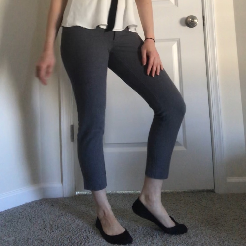 Merona grey short Capri pants